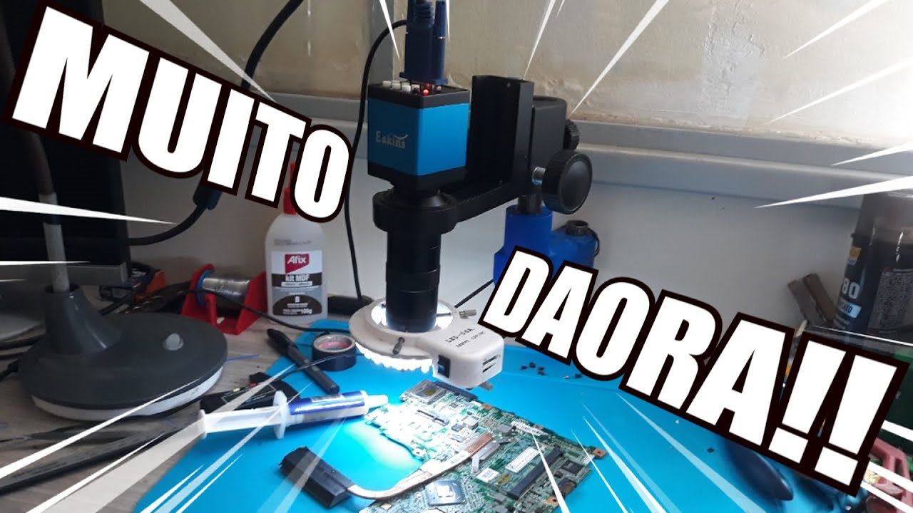 MICROSCÓPIO DE BANCADA - Upgrade na assistencia