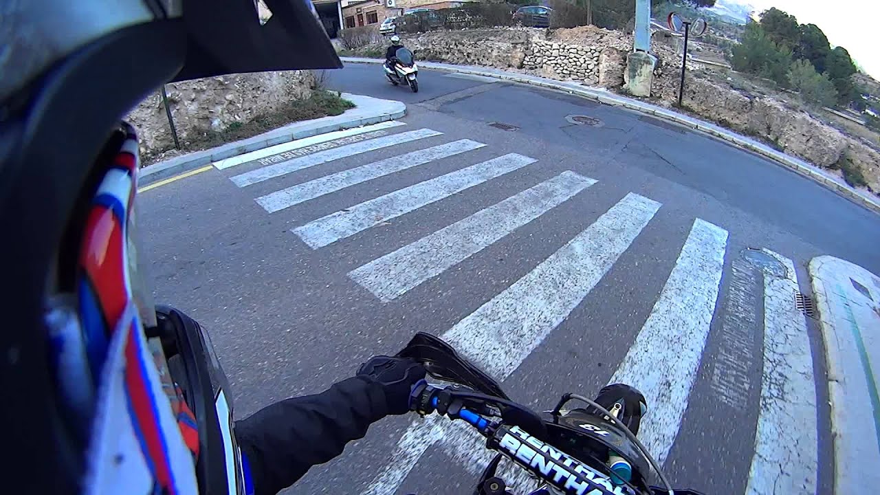 GasGas 250cc 2stroke Supermotard ON BOARD Alcoy (Spain)