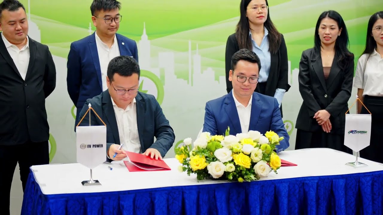 ⚡️LỄ KÝ KẾT HỢP TÁC CHIẾN LƯỢC EV POWER x BITCHARGE ⚡️