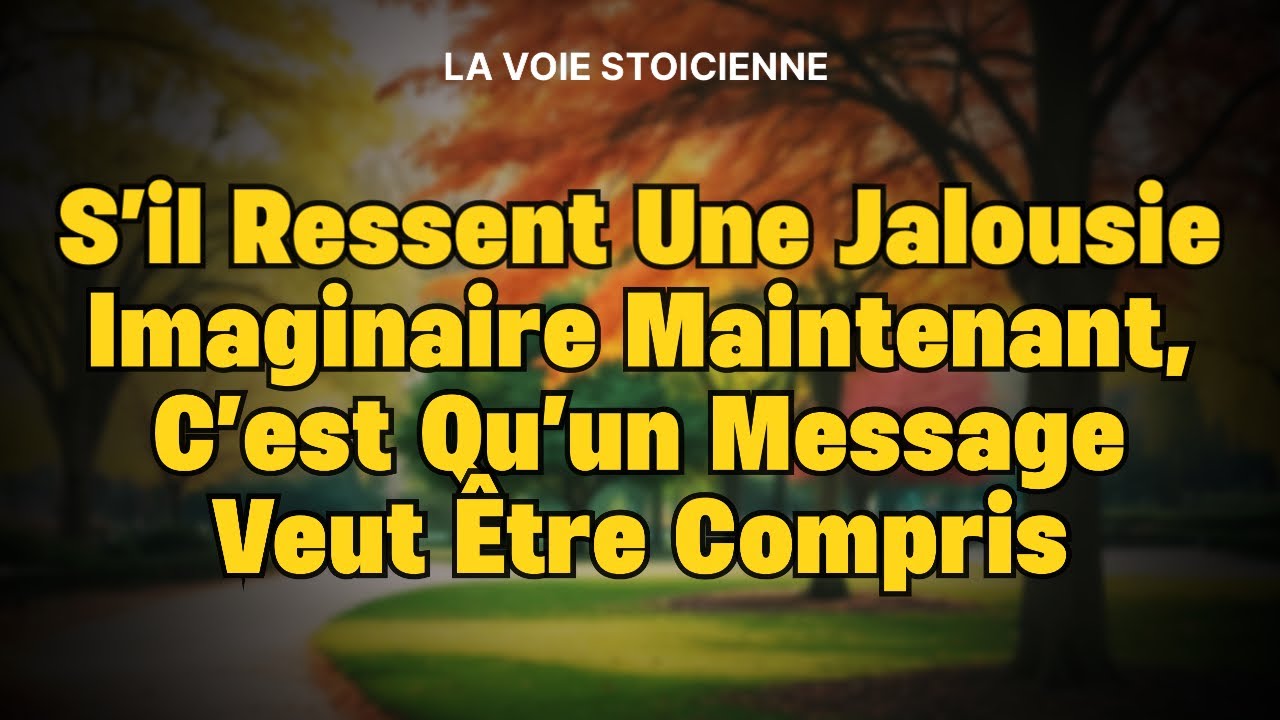 Pourquoi est-il jaloux sans raison apparente ? La vérité va te surprendre