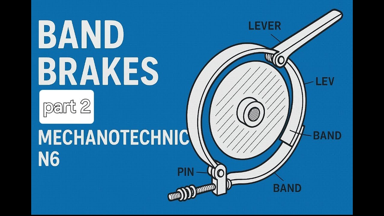 Band brakes Part 2_ Mechanotechnics N6