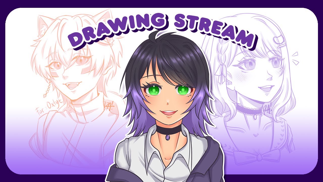 [ DRAWING ] Lanjutin gambar Art Raffle Reina ╰(*°▽°*)╯