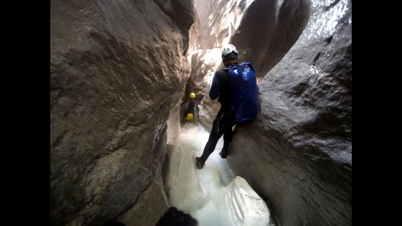 Canyoning sul Torrente Cosa