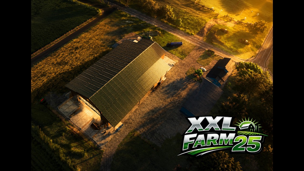 Neuer Kuhstall auf der XXL Farm #farming #3