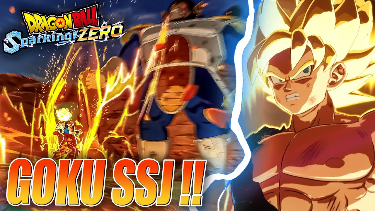 GOKU SSJ DANS L'ARC SAIYAN SUR SPARKING ZERO !! 🤯