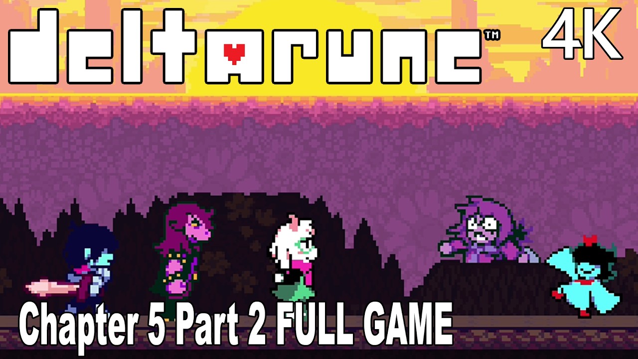 DELTARUNE Chapter 5 Gameplay Walkthrough Part 2 | FULL GAME 4K No Commentary
