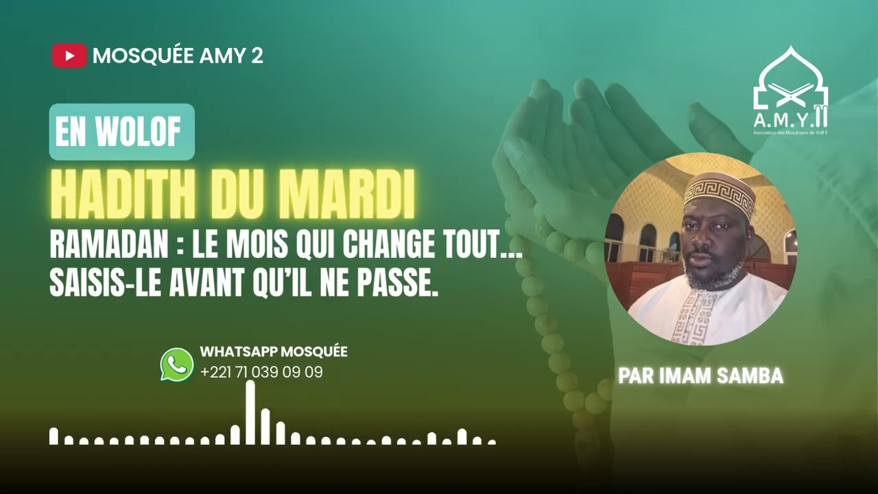 🎙️ Pourquoi Ramadan est-il une opportunité unique dans toute une vie ?