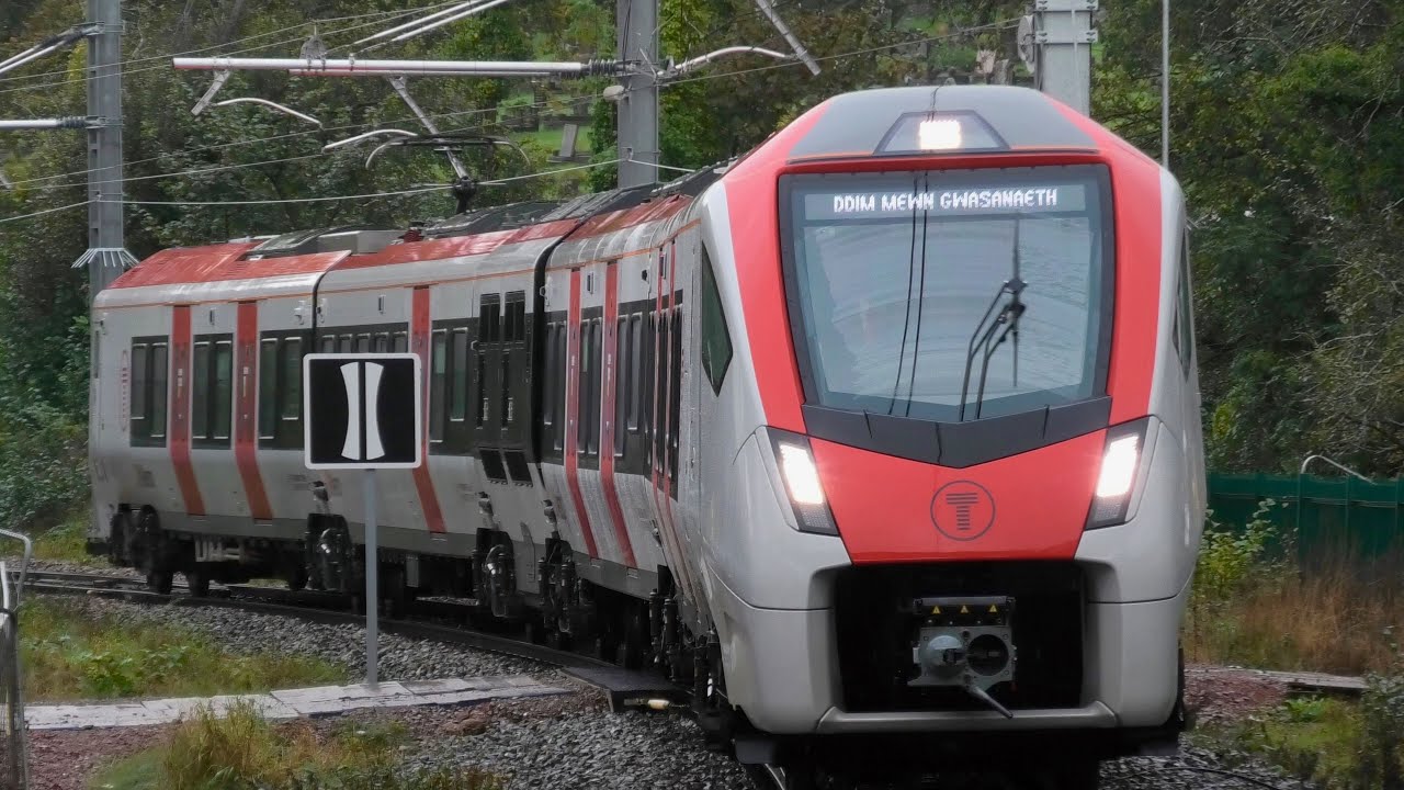 Transport For Wales Class 756/1s - 756105 & 756106 On Electric Testing On The Aberdare Line