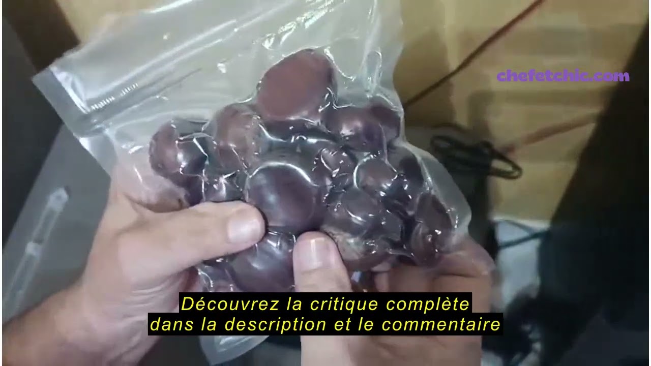Avis sur la LanBlu Machine Sous Vide Alimentaire avec Double Thermoscellage, 7en1 Appareil Sous Vide