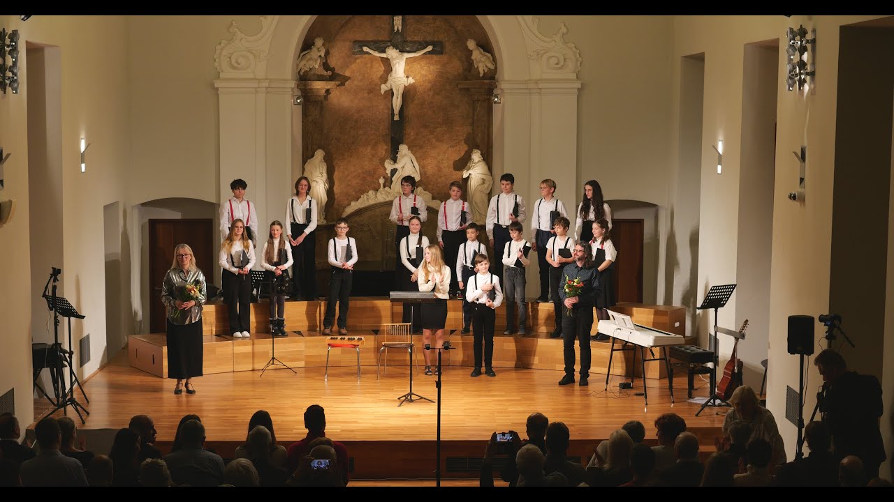 Vánoční koncert 2024 1/2 - sbor Jarošek - Gymnázium Brno, Jaroška