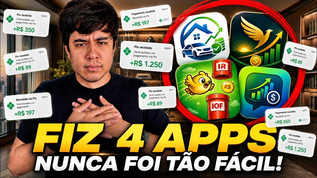 RENDA EXTRA CRIANDO APPS COM IA! CRIEI 4 APPS NA PR&Aacute;TICA!