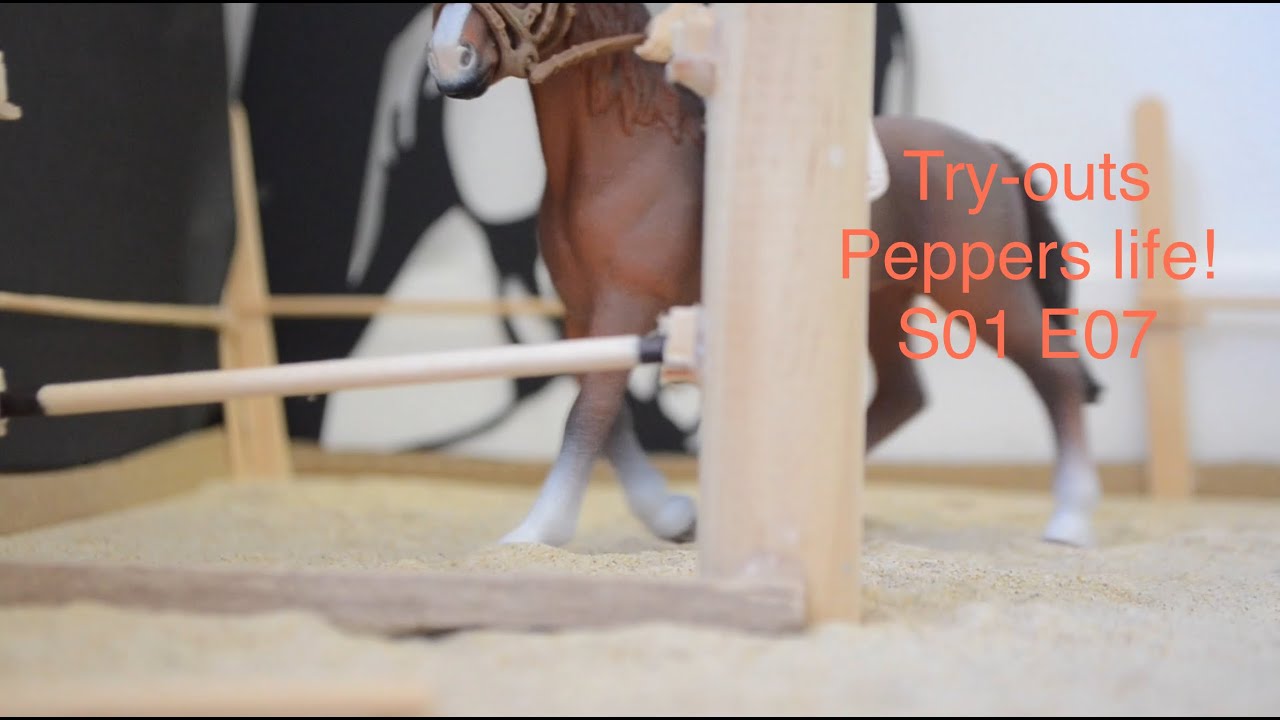 Peppers life S01 E07 “try-outs” |official Schleich horse series|