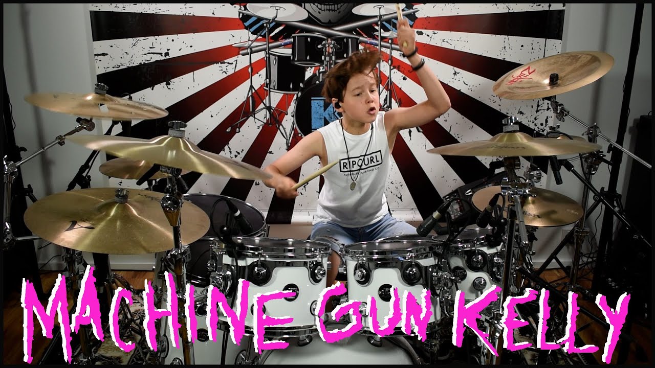 MACHINE GUN KELLY  - TITLE TRACK | KEMPTON MALONEY DRUM COVER | 12 YEARS OLD
