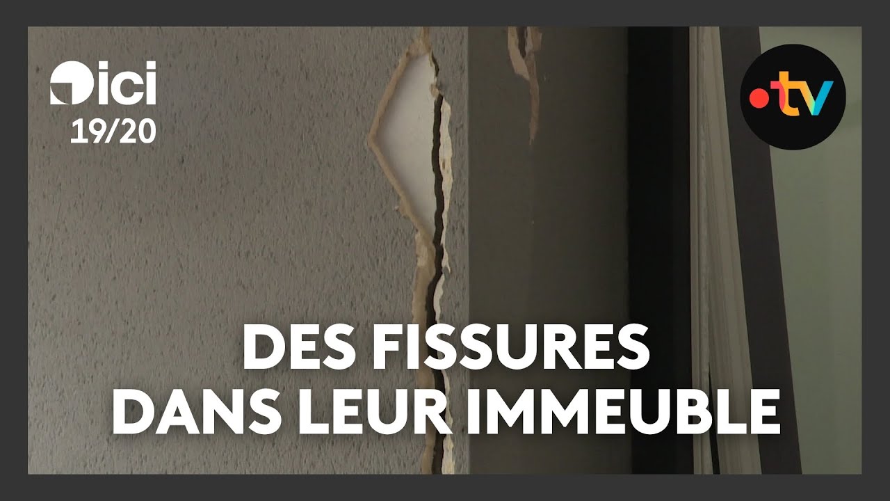 Des fissures mettent en p&eacute;ril un immeuble, les propri&eacute;taires contraints de fuir leur logement