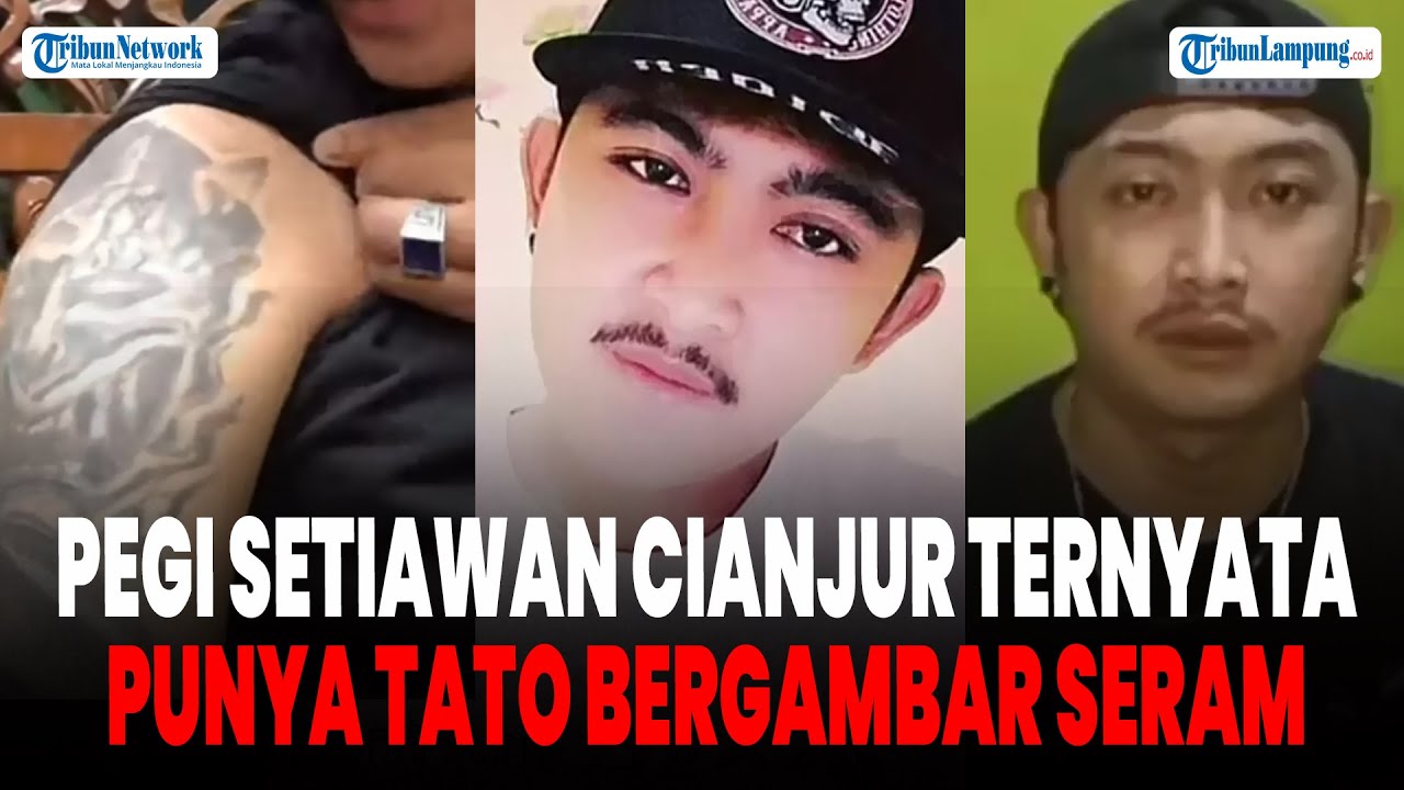 Pegi Setiawan Cianjur Ternyata Punya Tato Lebih Seram dari Tersangka Kasus Vina