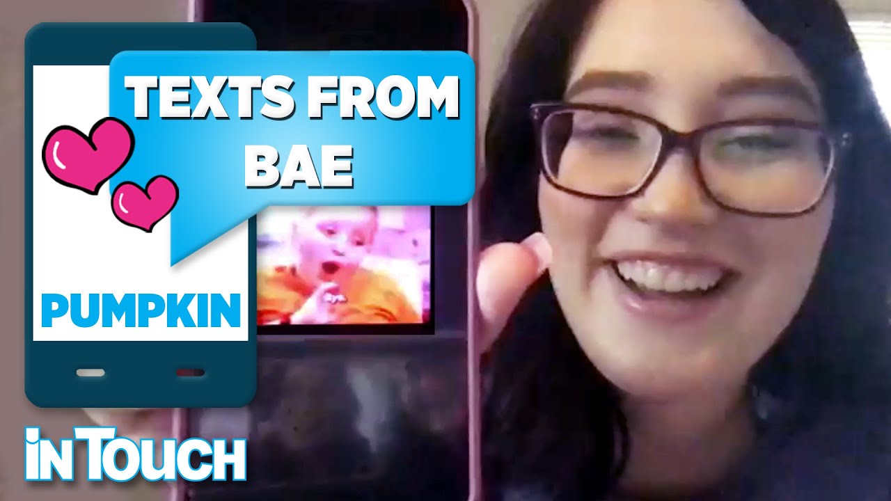 Pumpkin Reads Texts From Her Husband Joshua: 'I Always Send Him GIFs of Alana'