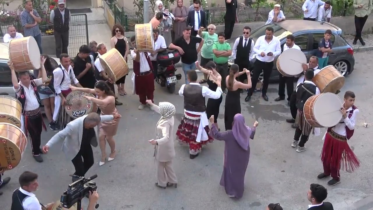 👌Sinop Merkez Kefevi Mahallesi Gelin Evi EĞLENCE   - 💫 Kuzey Davul Zurna 💫
