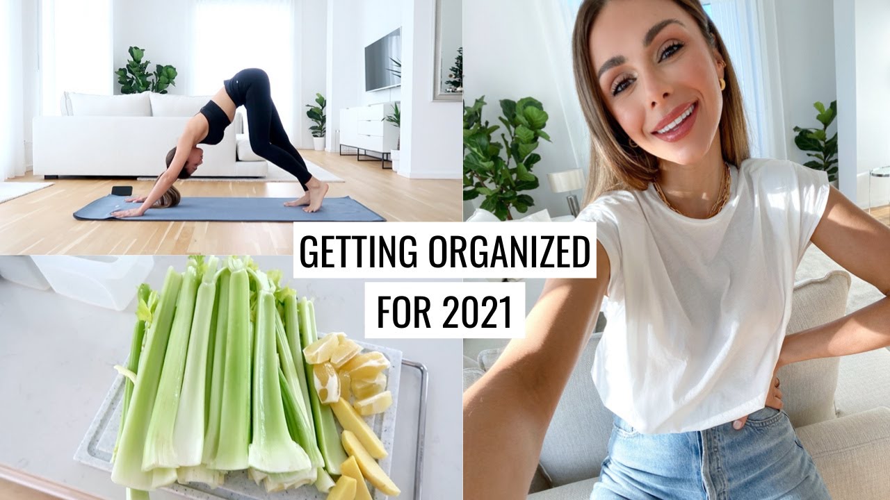 VLOG | Getting Organized for 2021, My New Journal & Beauty Favorites | Annie Jaffrey