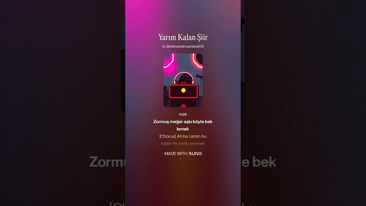 Yarım Kalan Şiir