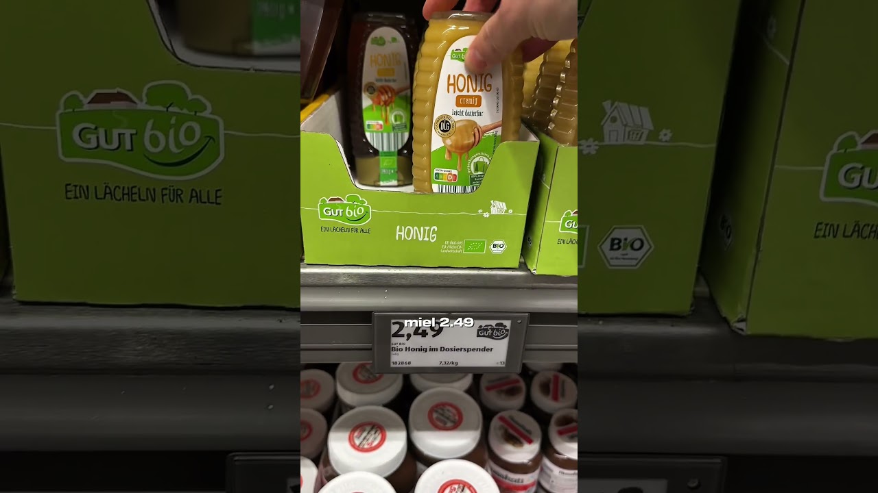 Los precios de un supermercado Alem&aacute;n &iquest;barato o caro? 👀#alemania