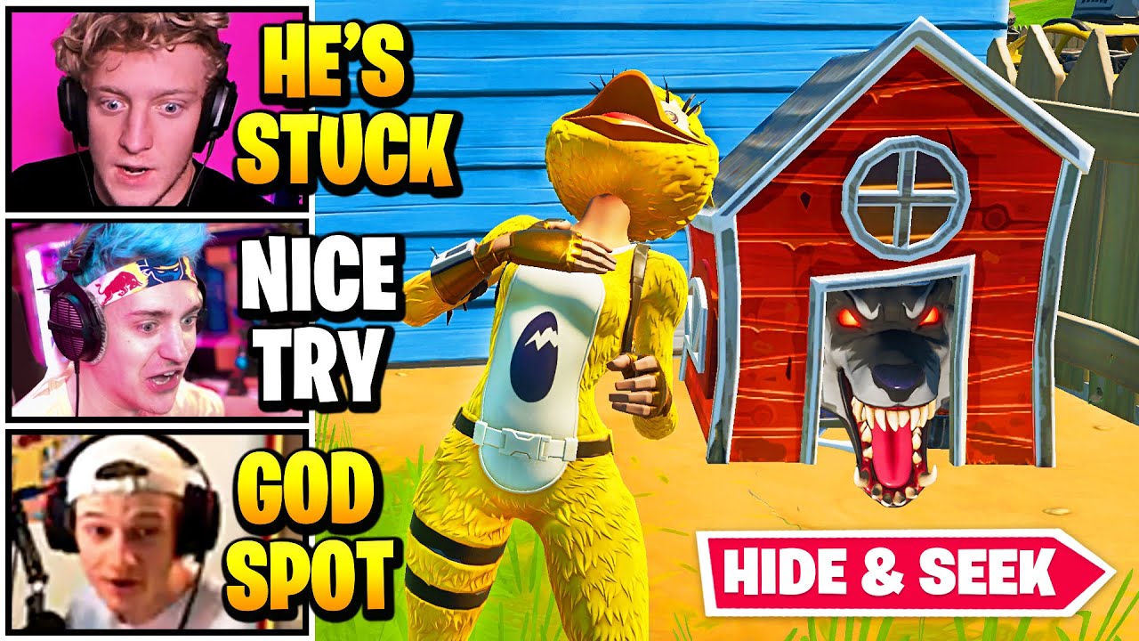 Streamers Host *$100* HIDE AND SEEK Tournament (Game 1) | Fortnite Daily Funny Moments Ep.584