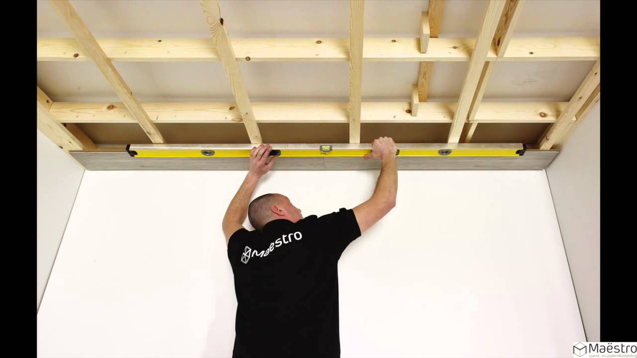 Plaatsing van een Maestro plafond