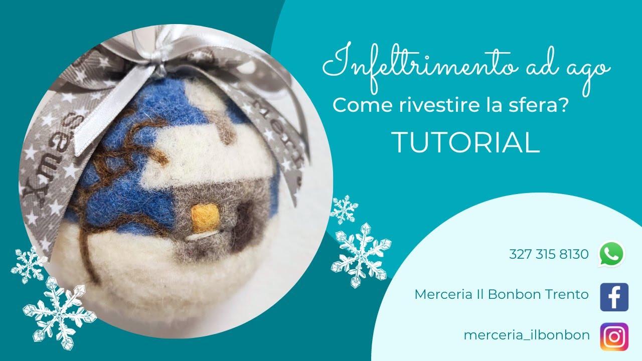 Boccia infeltrimento ad ago ❤️ TUTORIAL