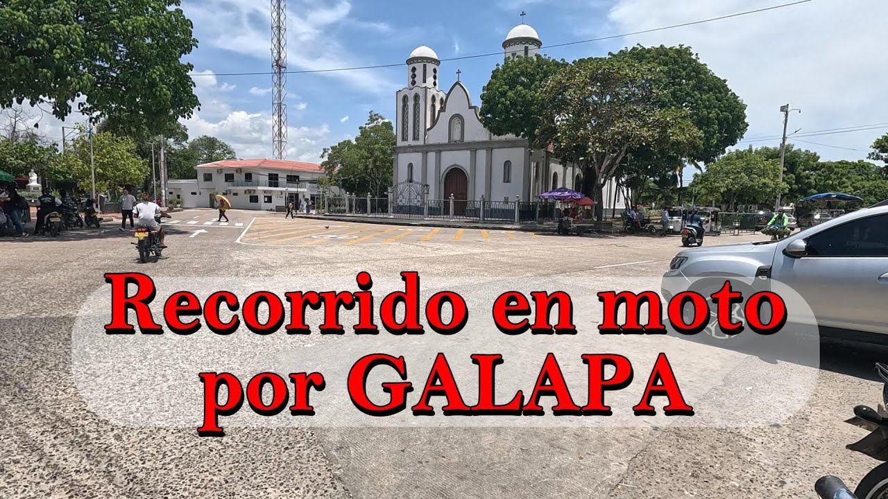Mira este breve recorrido por Galapa por si no lo conocías 🔥💪🏽🏍️
