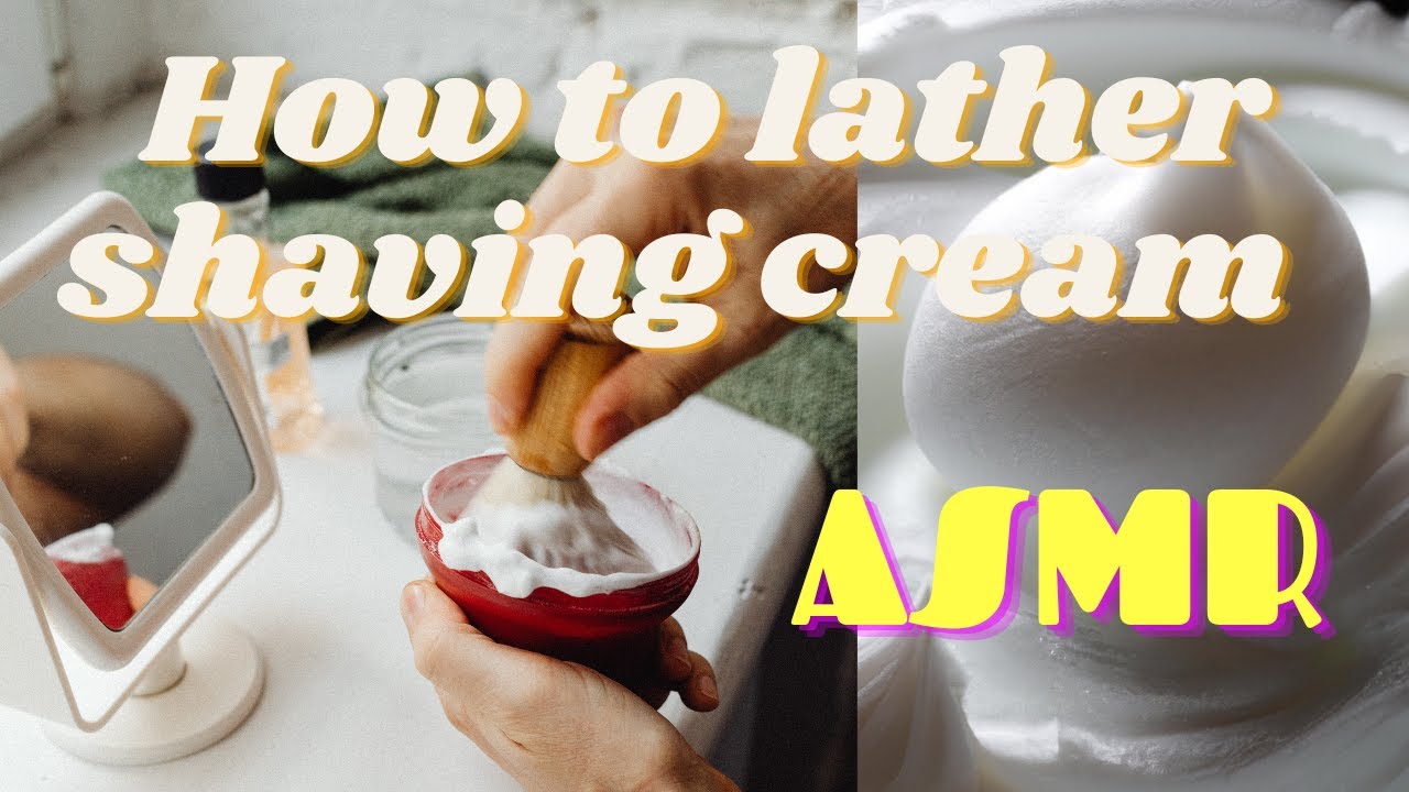 How to Lather Shaving Cream [Taylor of Old Bond Street Jermyn Street Collection]