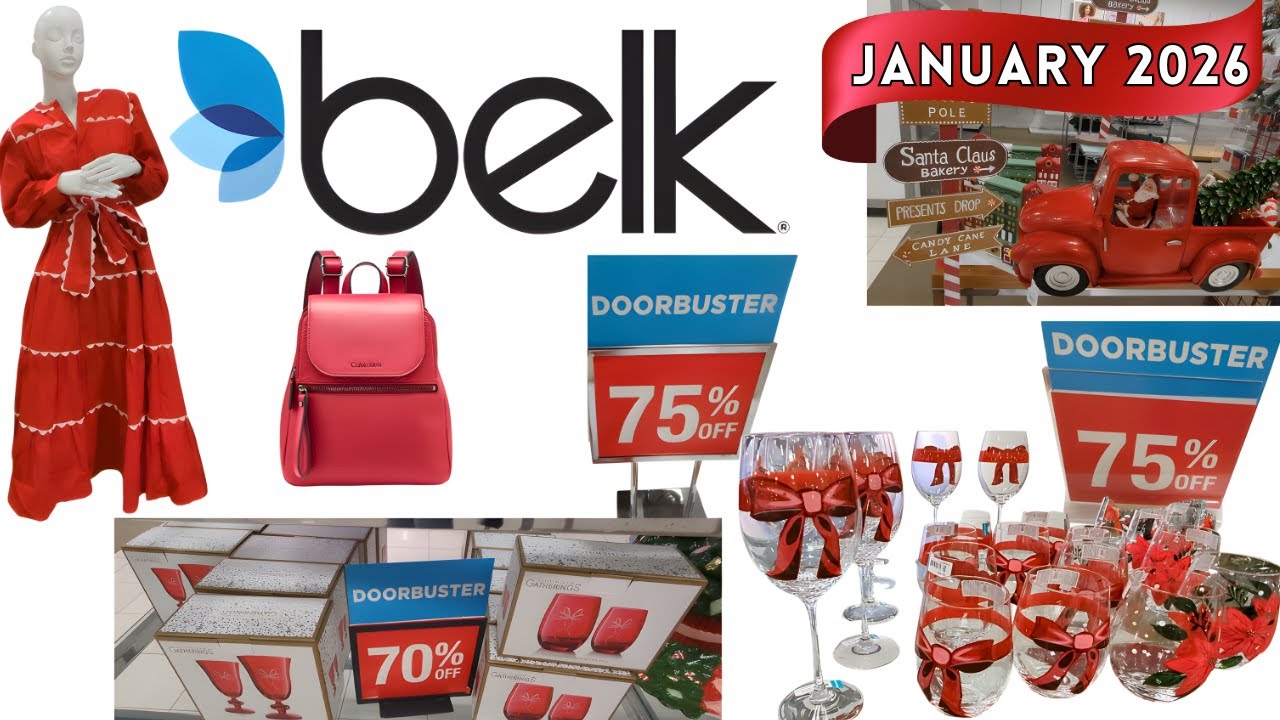 Огромная распродажа в Belk — товары со скидкой 70% — Покупки со мной — Расслабляющая прогулка 18 ...