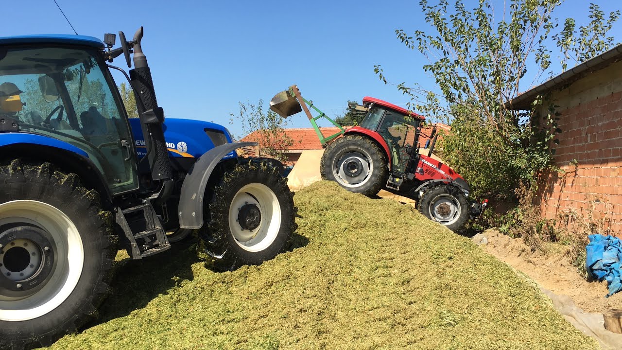 SLAJ ÇİĞNİYORUZ - CASE JX110 & NEW HOLLAND TR6.120 [2019 SEZONU]