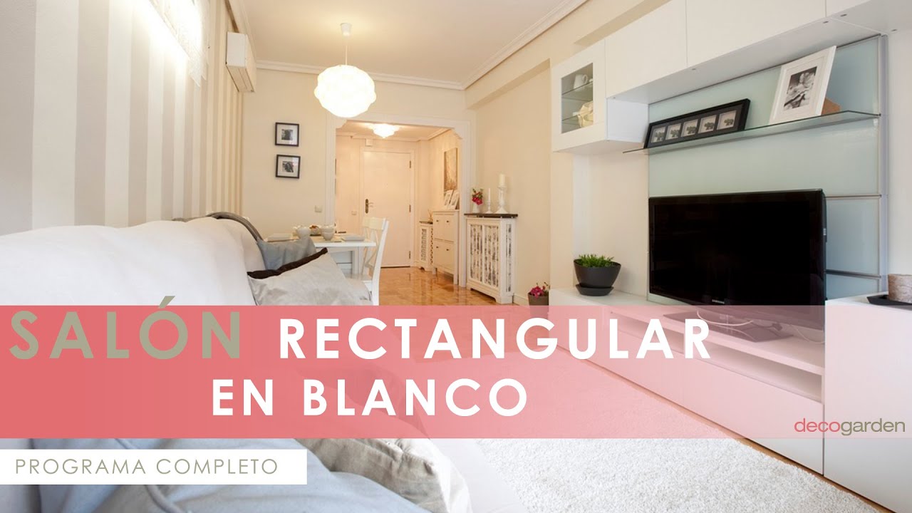 Decoración de SALÓN COMEDOR en grises y blancos ⚪​🏠​ ​Programa completo🛋️​ Decogarden
