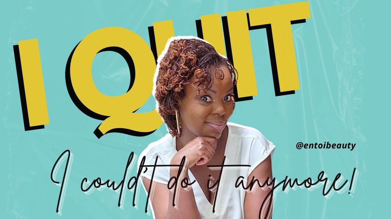 How I Quit My JOB To Do THIS 😬💙| Microlocs | Entrepreneurship
