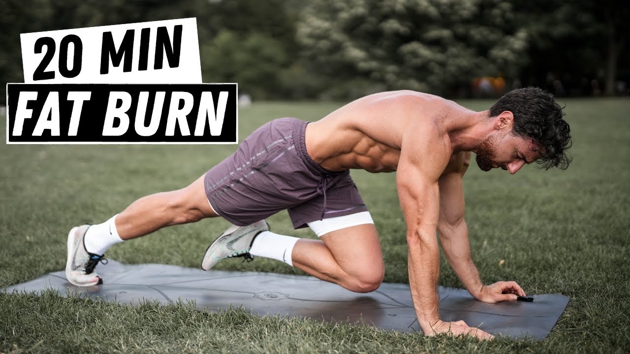 20 Min FAT BURN Workout | Rowan Row