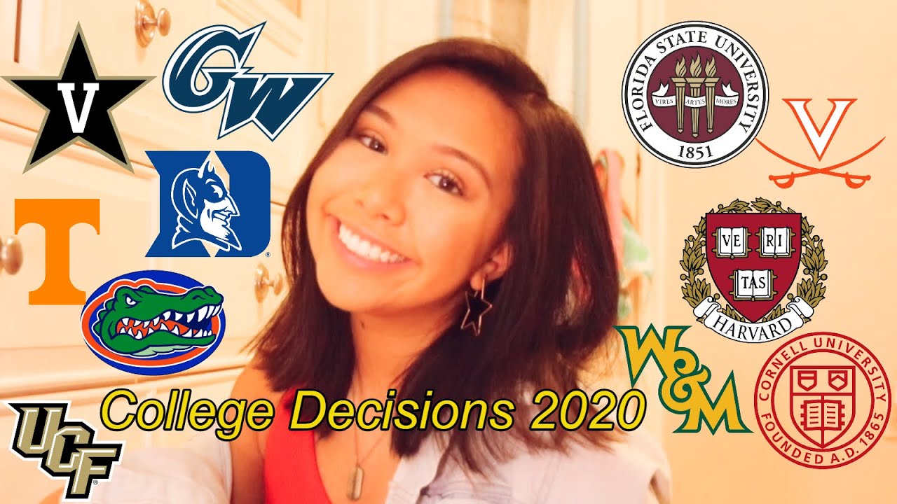 college decision REACTIONS 2020 (I cried) ☆ Harvard, Duke, Cornell, UF, etc