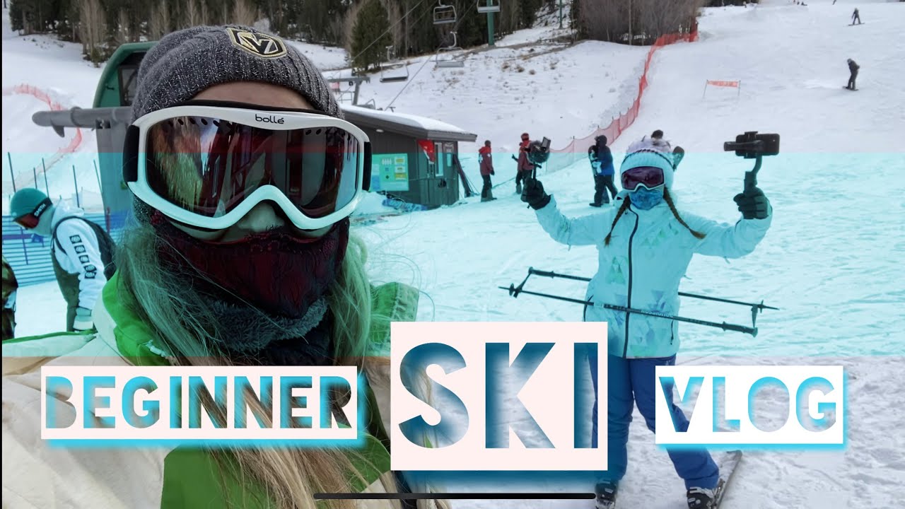 BEGINNER SKI VLOG: Lee Canyon Ski Resort, Las Vegas  / Mount Charleston, Nevada