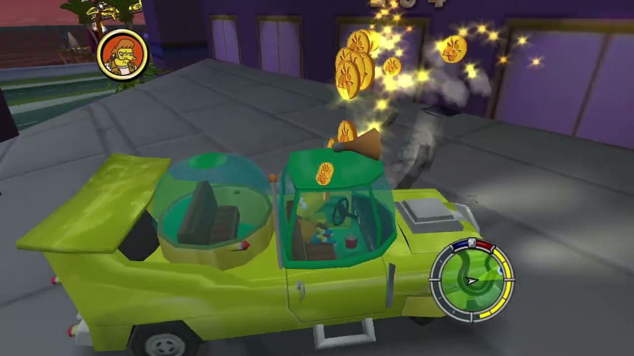 The Simpsons Hit & Run Part 6 All Cards Collected Bart's Mission