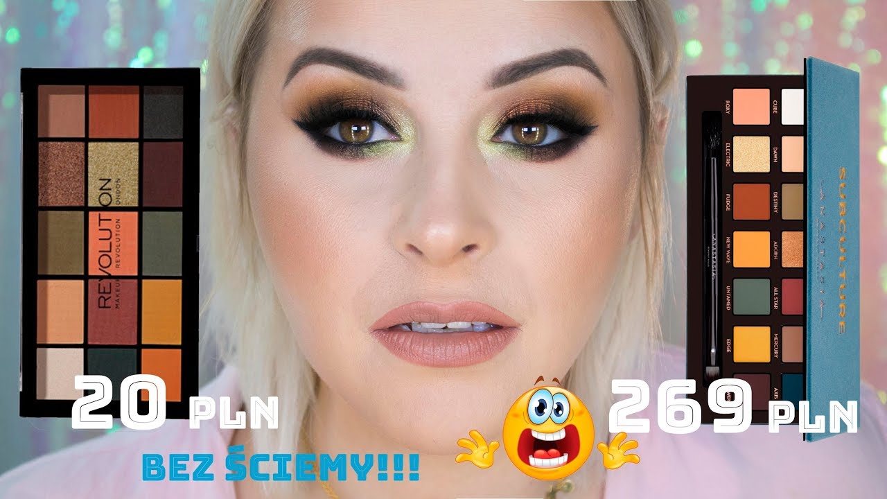 BEZ ŚCIEMY !?! IDEALNY ZAMIENNIK ABH SUBCULTURE ? MAKEUP REVOLUTION RE-LOADED ICONIC DIVISION
