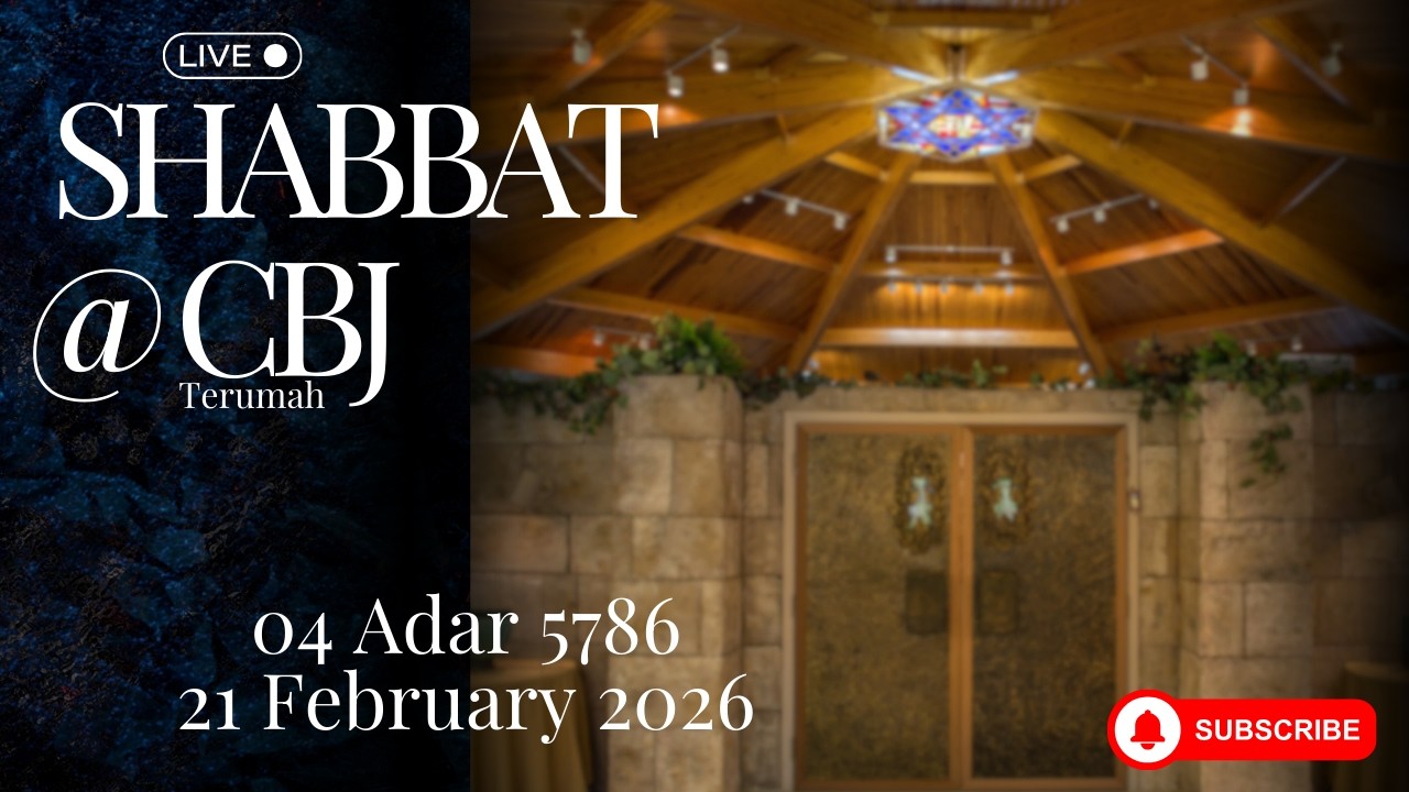 Shabbat Shalom from CBJ! (Terumah 5786)