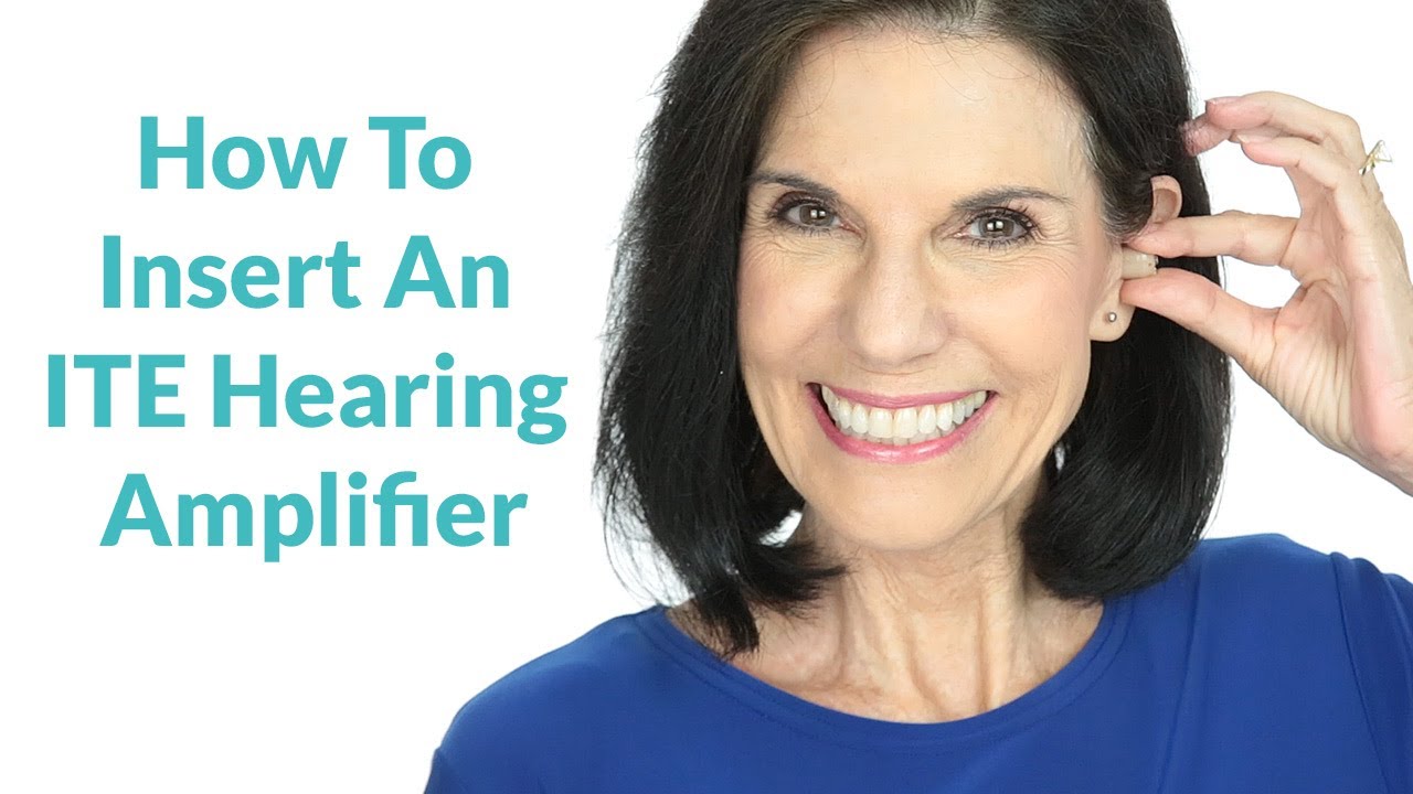 How To Insert ITE Hearing Amplifier