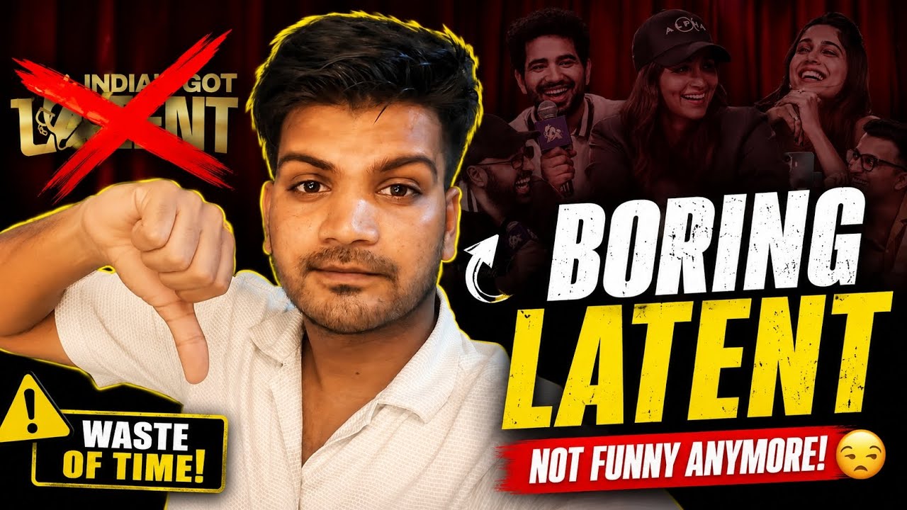 Boring Latent &bull; India's Got Latent Season 2 First Episode React &bull; Samay Raina