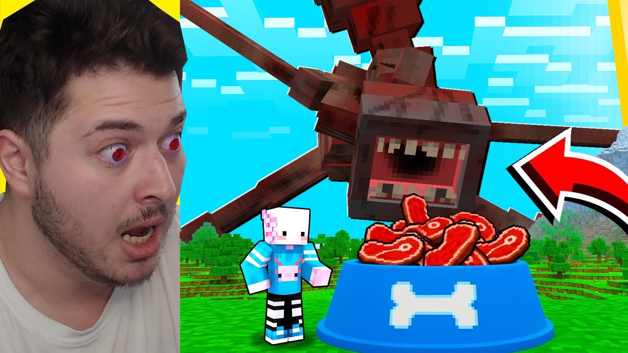 Minecraft'ta SİREN HEAD'I EVCİLLEŞTİRDİK!
