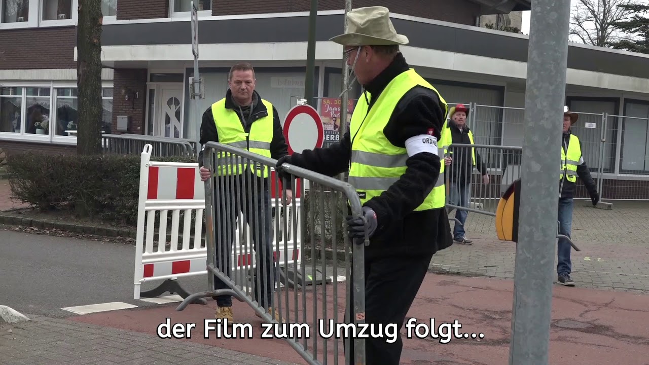 20. Karnevalsumzug Bawinkel 2019 - Eintreffen