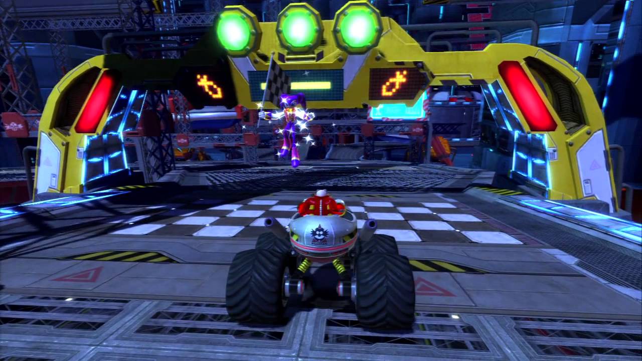 Sonic and Sega All Stars Racing (PS3) Mission 63 Robot Cup