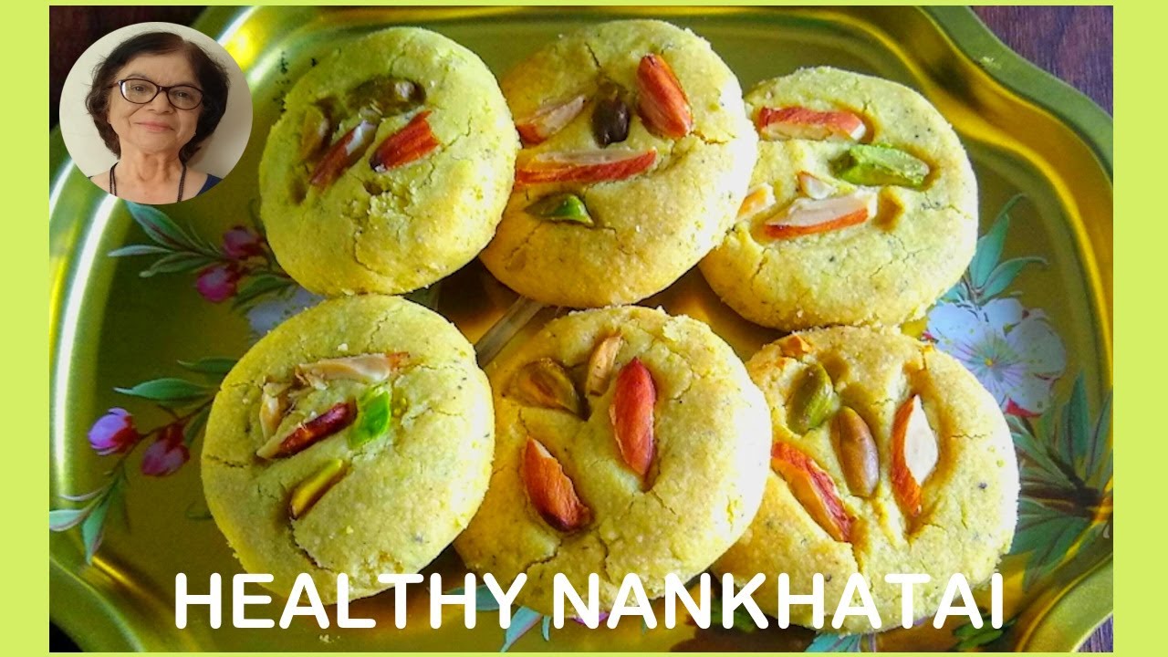 Homemade Nankhatai Biscuit Recipe / How to Make Wheat Flour Nankhatai / Easy Recipe in Oven