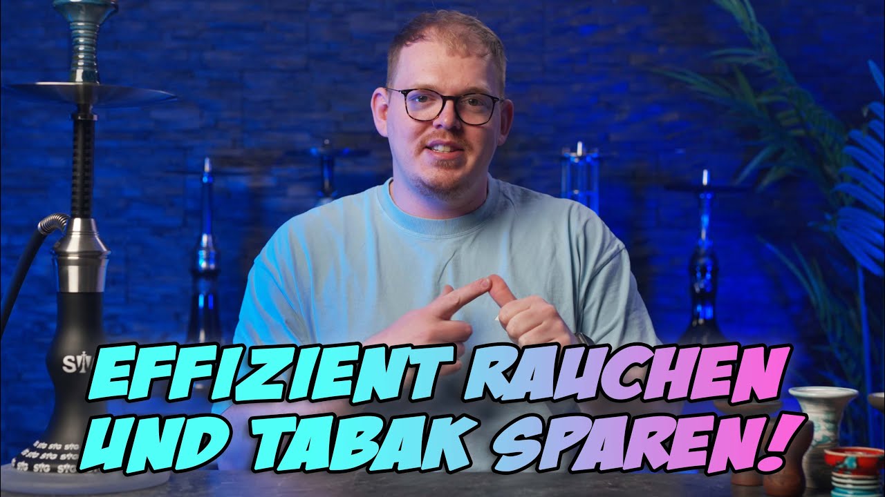Effizient rauchen und Tabak sparen!