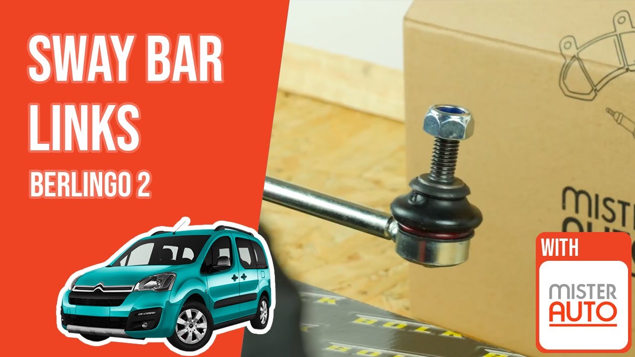 How to replace the sway bar links Berlingo mk2 🚗