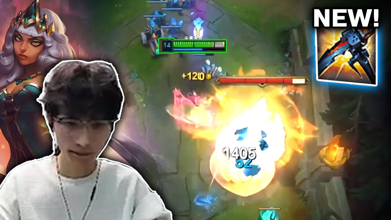 BeiFeng Qiyana : HOLY MOLY ! This NEW ITEM DESTROYING TOWER so Quick - Engsub