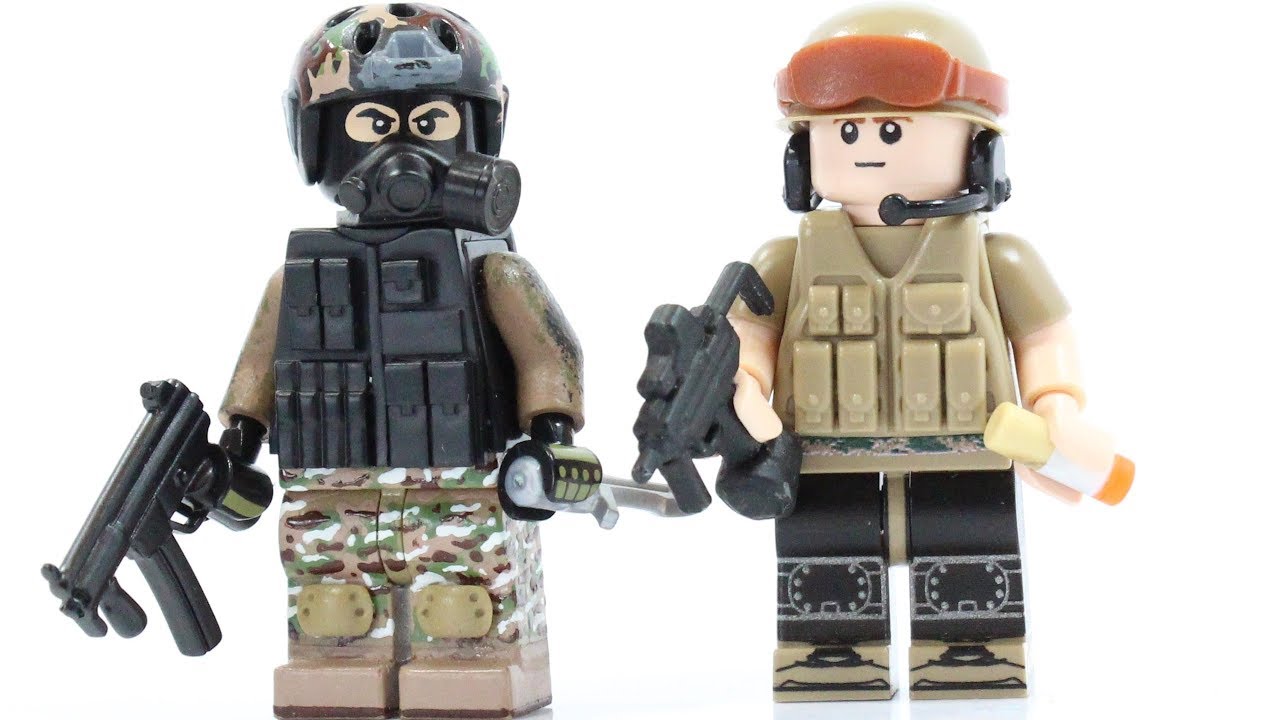 5 Minute Custom LEGO Minifigure Battle! ClonetrooperX39 vs B_M_4
