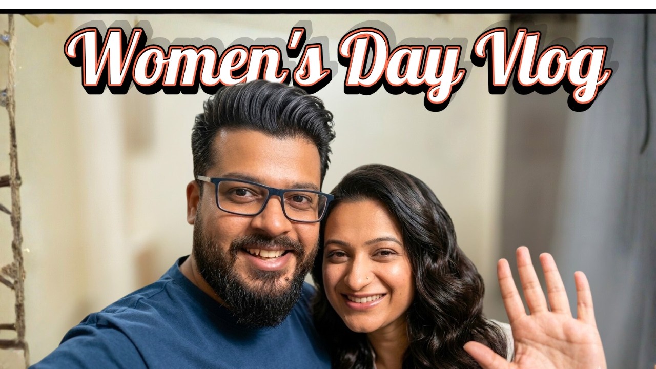 Women’s Day Surprise for My Wife ❤️ | Salon Makeover + T20 World Cup Final Celebration
